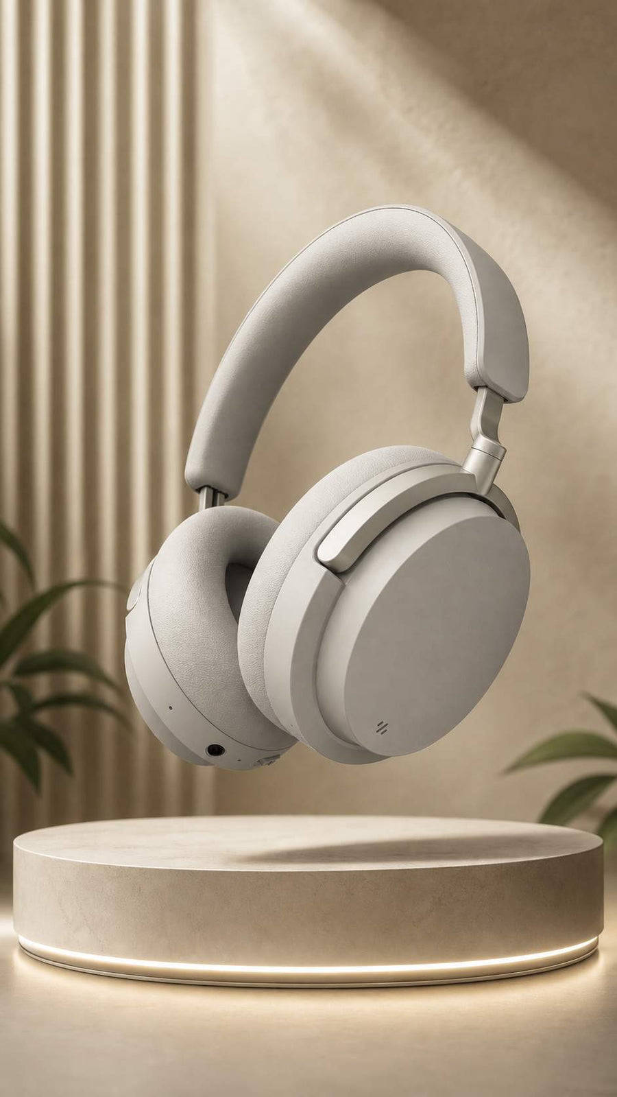 High Quality Super Bass Hybrid Active Noise Cancelling Wireless Headphones BT5.4 ANC LDAC Audio LED Battery for Music Gaming