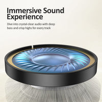 High Quality Super Bass Hybrid Active Noise Cancelling Wireless Headphones BT5.4 ANC LDAC Audio LED Battery for Music Gaming