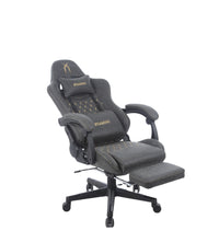 New Design Reclining Gamer Chair with Footrest Brown Gaming Chair