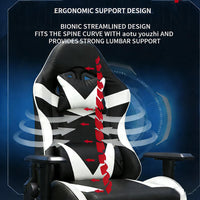 Dining Furniture Computer Chair Height Adjustable Swivel Recliner Racing Ergonomic Sedia DaGioco Game Gaming Chair with Footrest