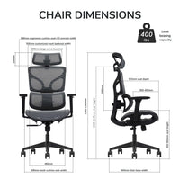 Premium comfort Lumbar Ergonomic Office Chair Gaming Recline Custom Computer Mesh Work Swivel Revolve Executive Office Chair